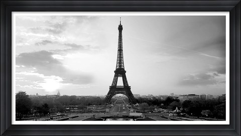 Framed Eiffel Tower Print