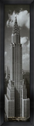 Framed Chrysler Building, c.1938 Print