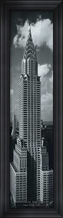 Framed Chrysler Building 1938 Print