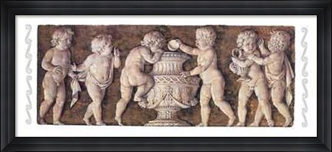 Framed Amorini III Print