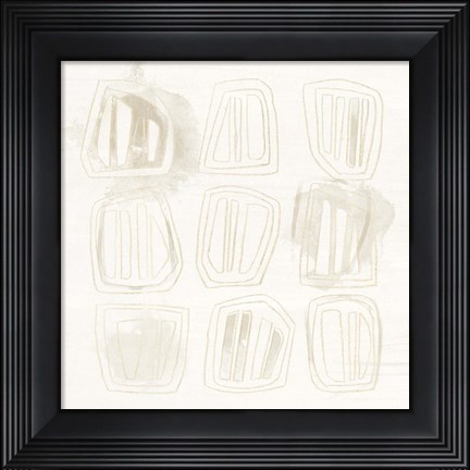 Framed Neutral Logic II Print
