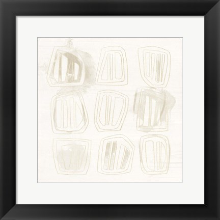 Framed Neutral Logic II Print