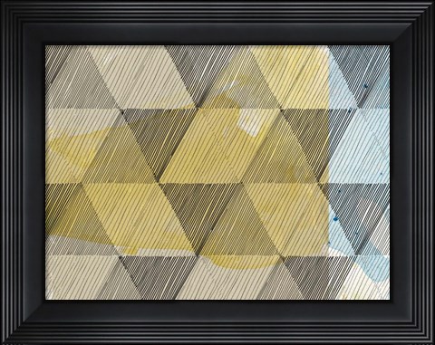 Framed Geo Now Sketch II Print