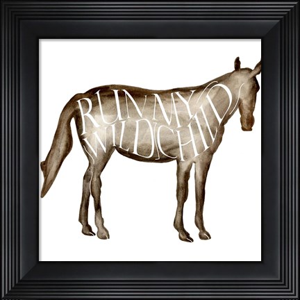 Framed Punny Animal II Print