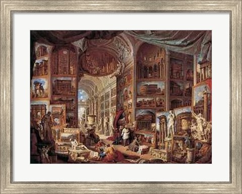Framed Vedute di Roma Antica Print