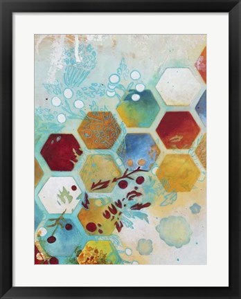 Framed Aflutter II Print