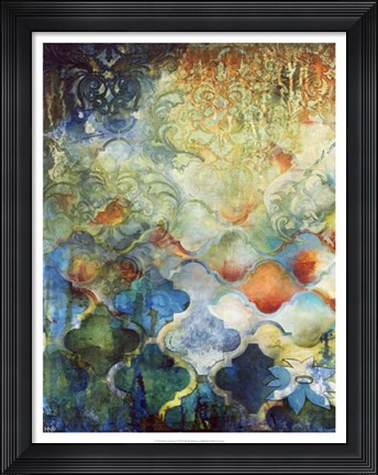 Framed Moroccan Fantasy I Print