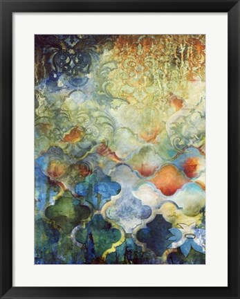 Framed Moroccan Fantasy I Print