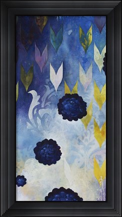 Framed Serene Pleasures I Print