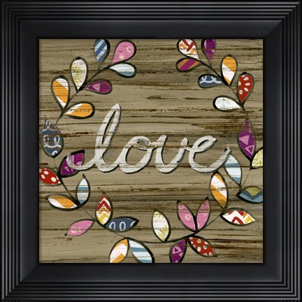 Framed Love &amp; Laughter III Print
