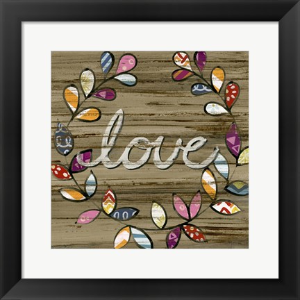 Framed Love &amp; Laughter III Print