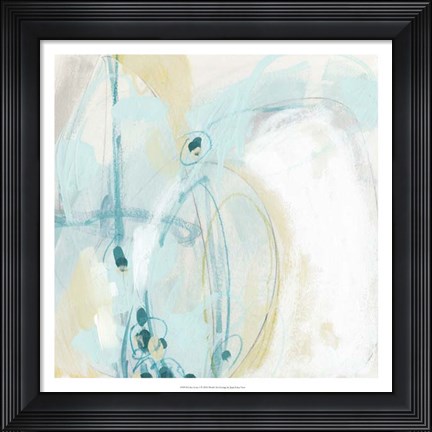 Framed Sea Story I Print