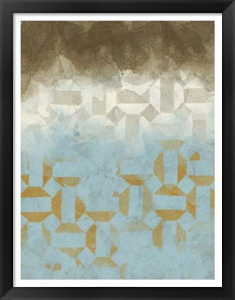 Framed Shifting Sky I Print