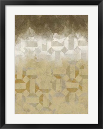 Framed Shifting Earth I Print