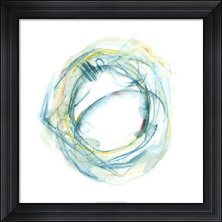 Framed Orbital Path I Print