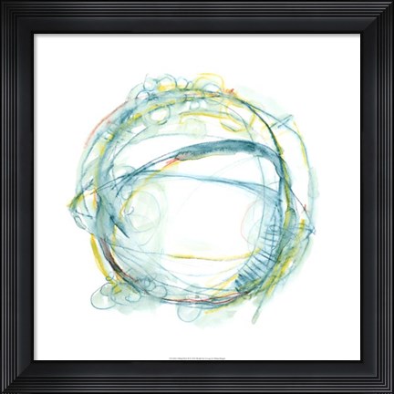Framed Orbital Path II Print
