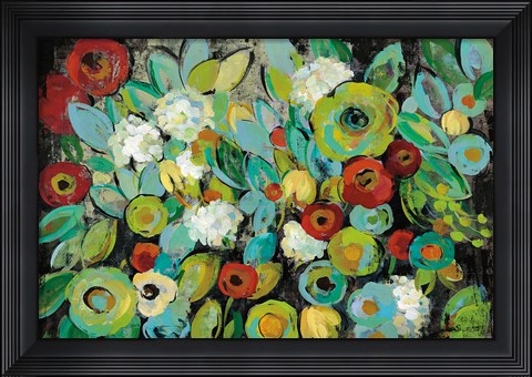 Framed Fiesta Floral Print