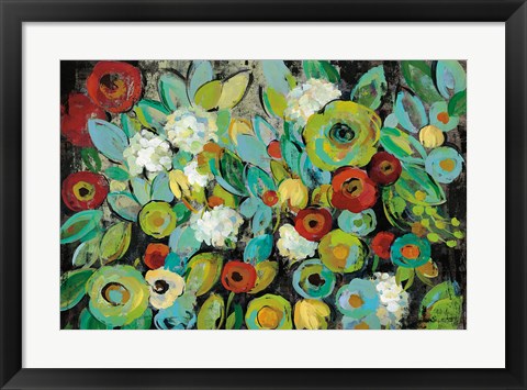 Framed Fiesta Floral Print