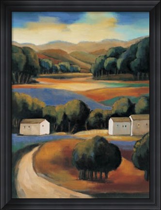 Framed Montecito I Print
