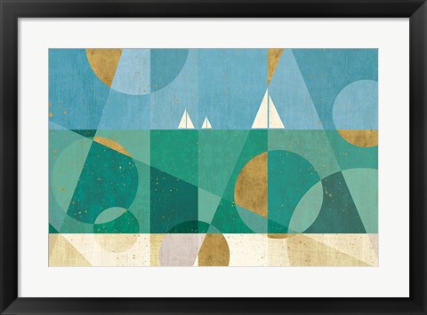 Framed Seascape I Print