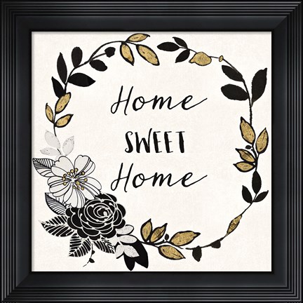 Framed Dream Garden Inspiration II Print