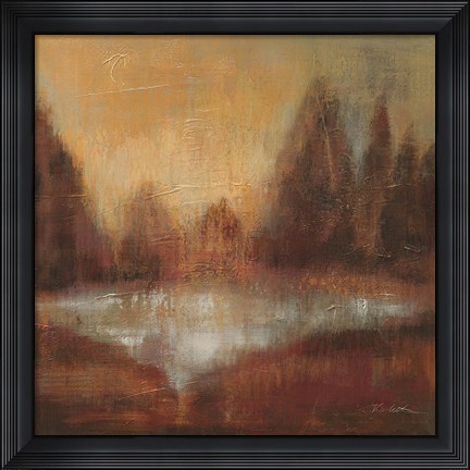 Framed Rain II Print