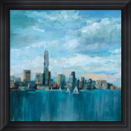 Framed Manhattan Tower of Hope Print