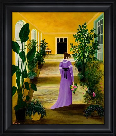 Framed Sun Porch Print
