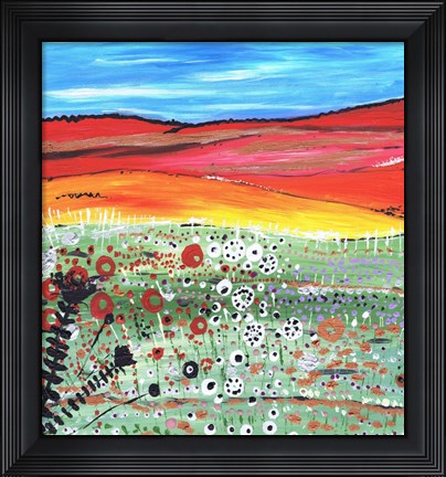 Framed Strawberry Fields Print