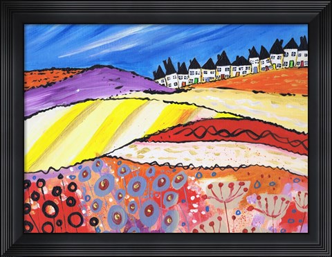 Framed Street View Print