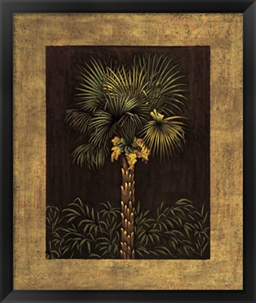 Framed Tropical Paradise I Print