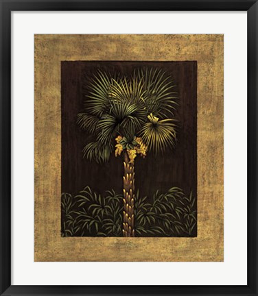 Framed Tropical Paradise I Print
