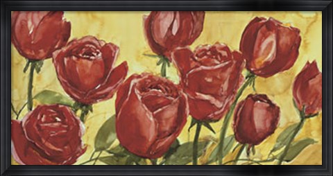 Framed Rose Print