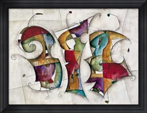 Framed Dance Print