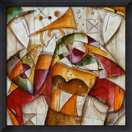 Framed Jam Session I / Full Bleed Print