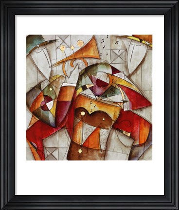 Framed Jam Session I Print