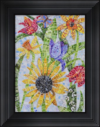Framed Irish Garden Print