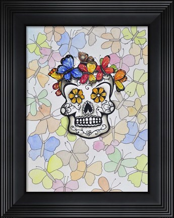 Framed Mariposita Print