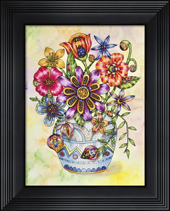Framed Summer Blooms Print