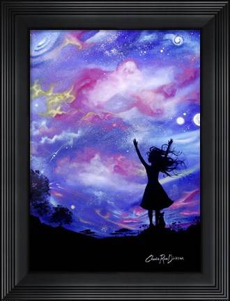 Framed Cosmic Celebration Print