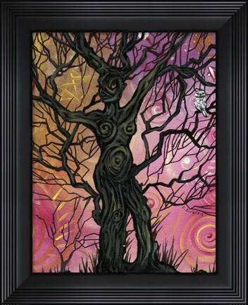 Framed Tree of Life III Print