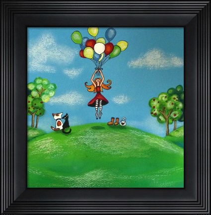 Framed Balloon Therapy Print