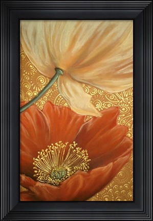 Framed Poppy Duet Print