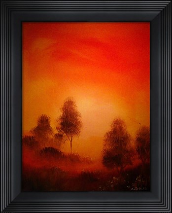 Framed Autumn Landscapes Print
