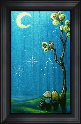 Framed Wishing Together Print