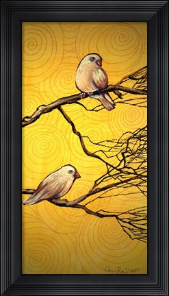 Framed Early Bird Banter Print