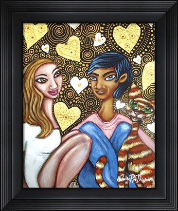 Framed Sweet Like Chocolate Print