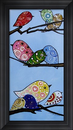 Framed Sweettweets Print