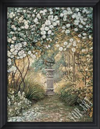Framed Garden Ornament Print