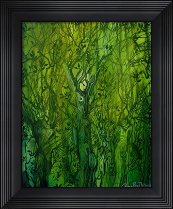 Framed Keepers of the Wood Print